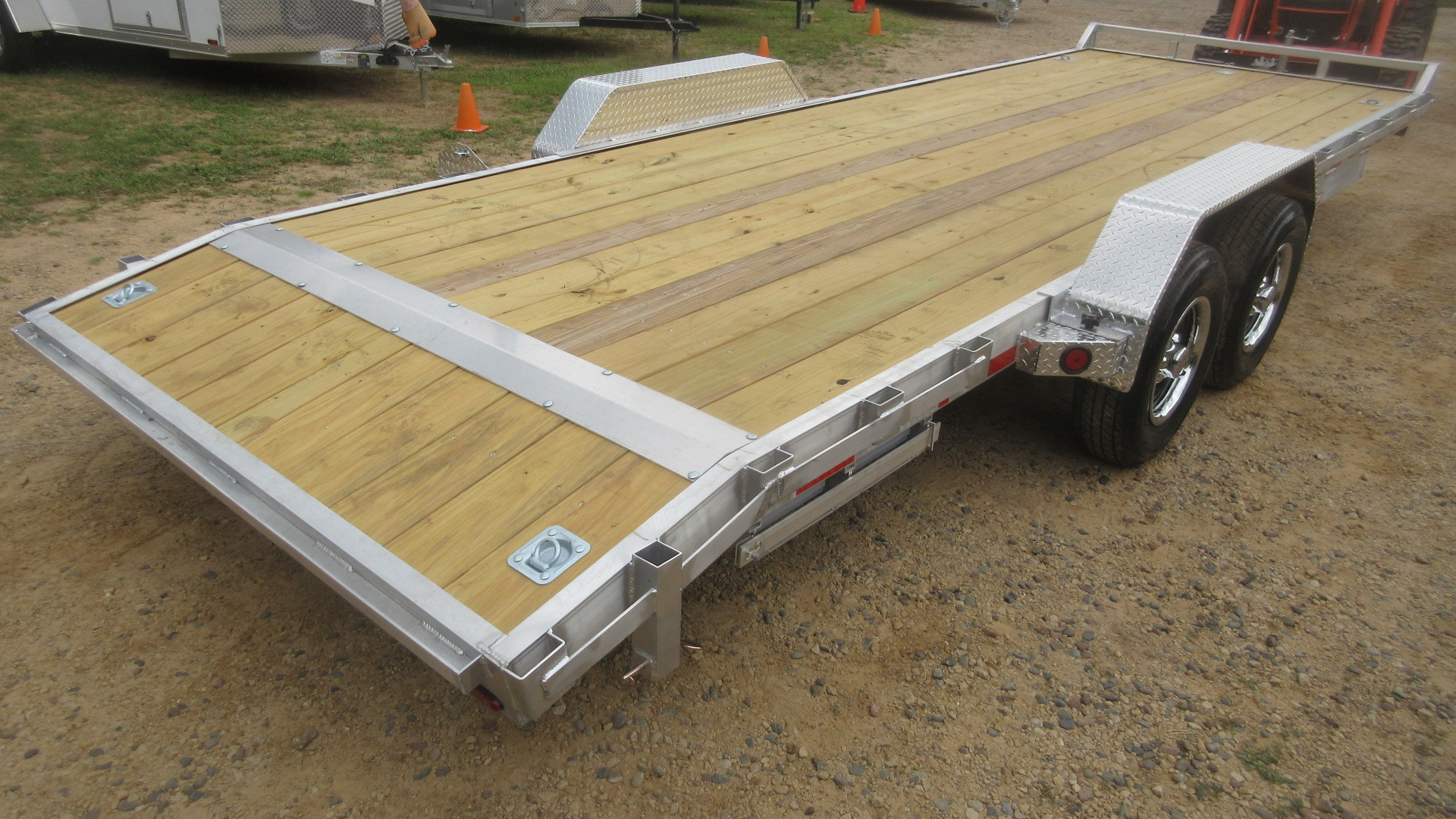 New 2026 Quality Steel and Aluminum 8322 Equipment Trailer