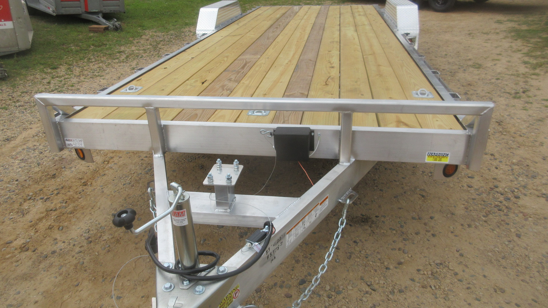 New 2026 Quality Steel and Aluminum 8322 Equipment Trailer