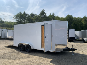 New 2025 Spartan 7X16 +2ft V-nose/ 7 interior height / .030 Exterior - 7000GVW