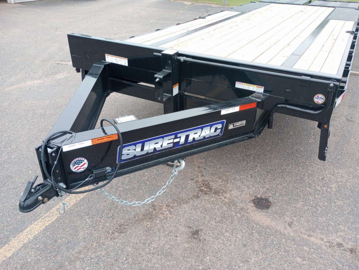 Used 2025 Sure-Trac 25' Deckover Deckover Trailer
