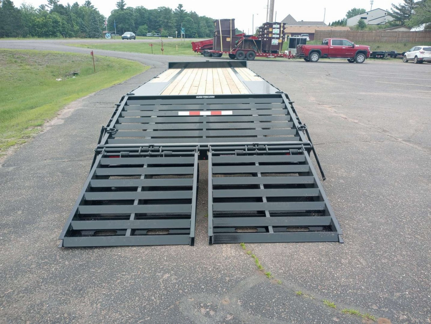 Used 2025 Sure-Trac 25' Deckover Deckover Trailer