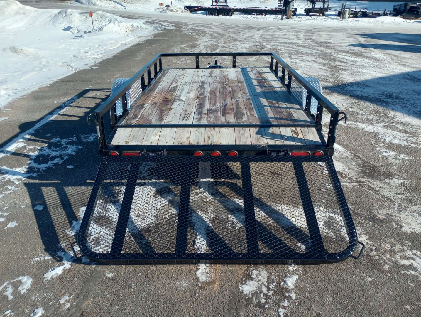New 2026 PJ TRAILERS 77" Single Axle Channel Utility (U7) 12' Utility Trailer