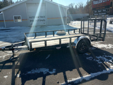 New 2026 PJ TRAILERS 77" Single Axle Channel Utility (U7) 12' Utility Trailer