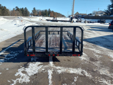 New 2026 PJ TRAILERS 77" Single Axle Channel Utility (U7) 12' Utility Trailer