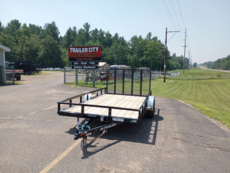 New 2026 PJ TRAILERS 83  Single Axle Channel Utility (U8) 14' Utility Trailer