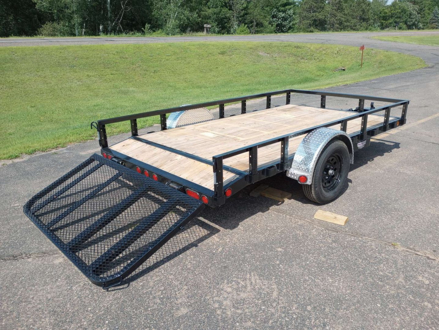 New 2026 PJ TRAILERS 77" Single Axle Channel Utility (U7) 12' Utility Trailer