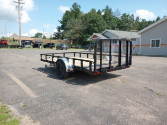 New 2026 PJ TRAILERS 77" Single Axle Channel Utility (U7) 12' Utility Trailer
