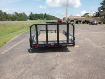 New 2026 PJ TRAILERS 77" Single Axle Channel Utility (U7) 12' Utility Trailer