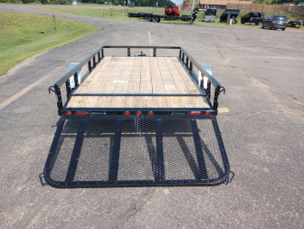 New 2026 PJ TRAILERS 77" Single Axle Channel Utility (U7) 12' Utility Trailer