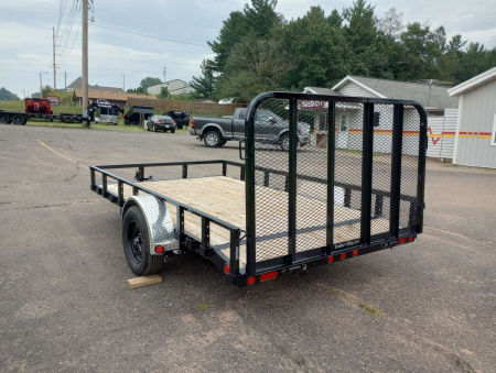 New 2026 PJ Trailers 83" Single Axle Channel Utility (U8) 12' Utility Trailer