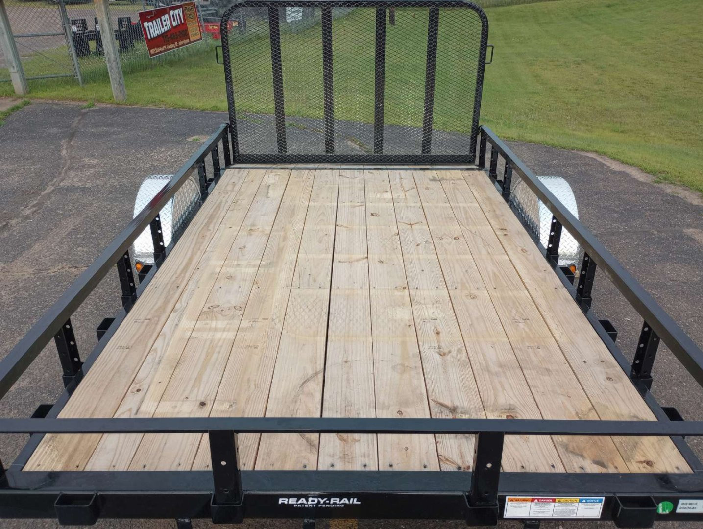 New 2026 PJ Trailers 83" Single Axle Channel Utility (U8) 12' Utility Trailer