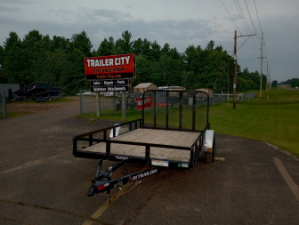 New 2026 PJ TRAILERS 83  Single Axle Utility (U8) 12' Utility Trailer
