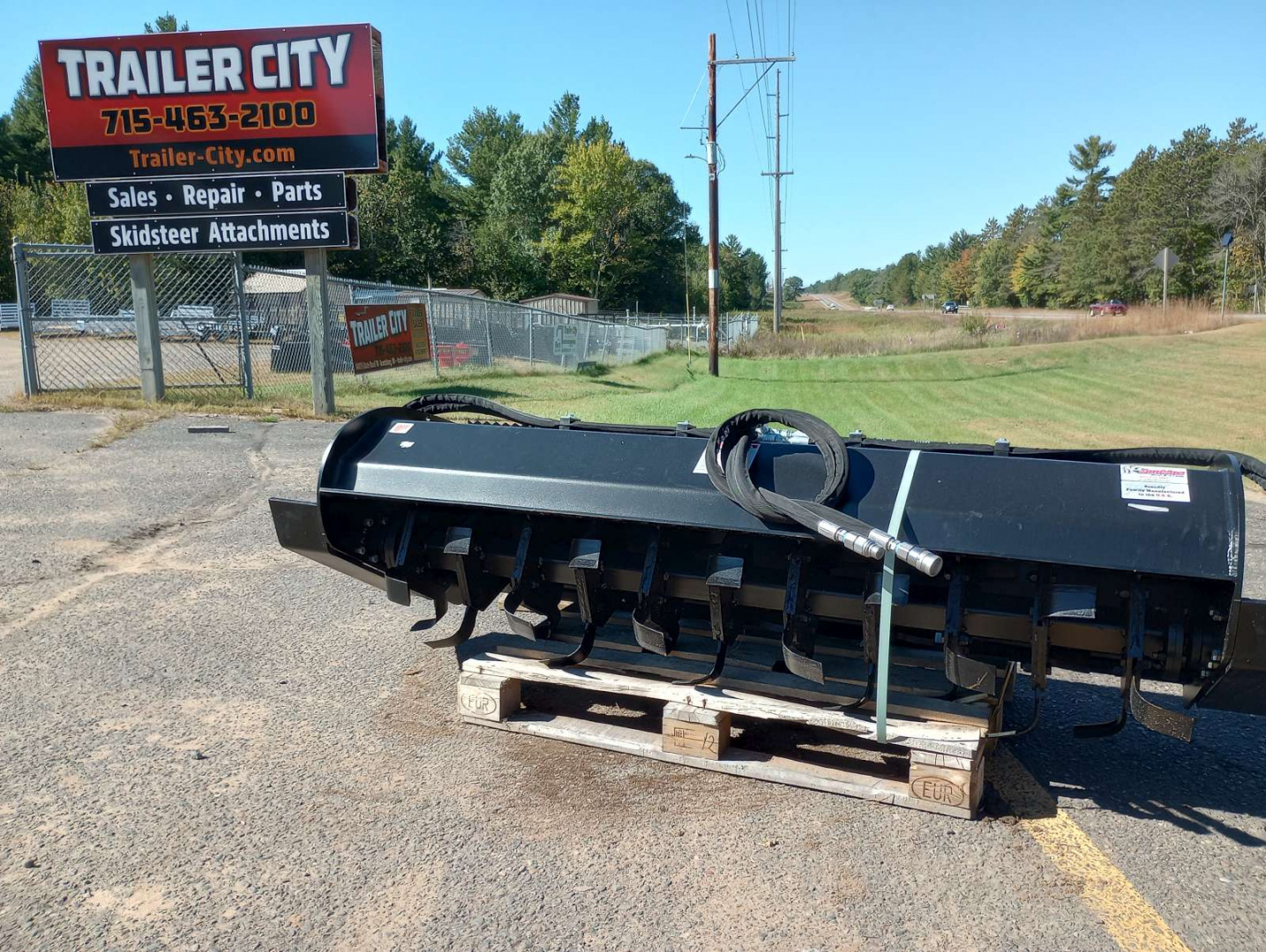 New 2025 Jenkins 6' Skidsteer Roto Tiller