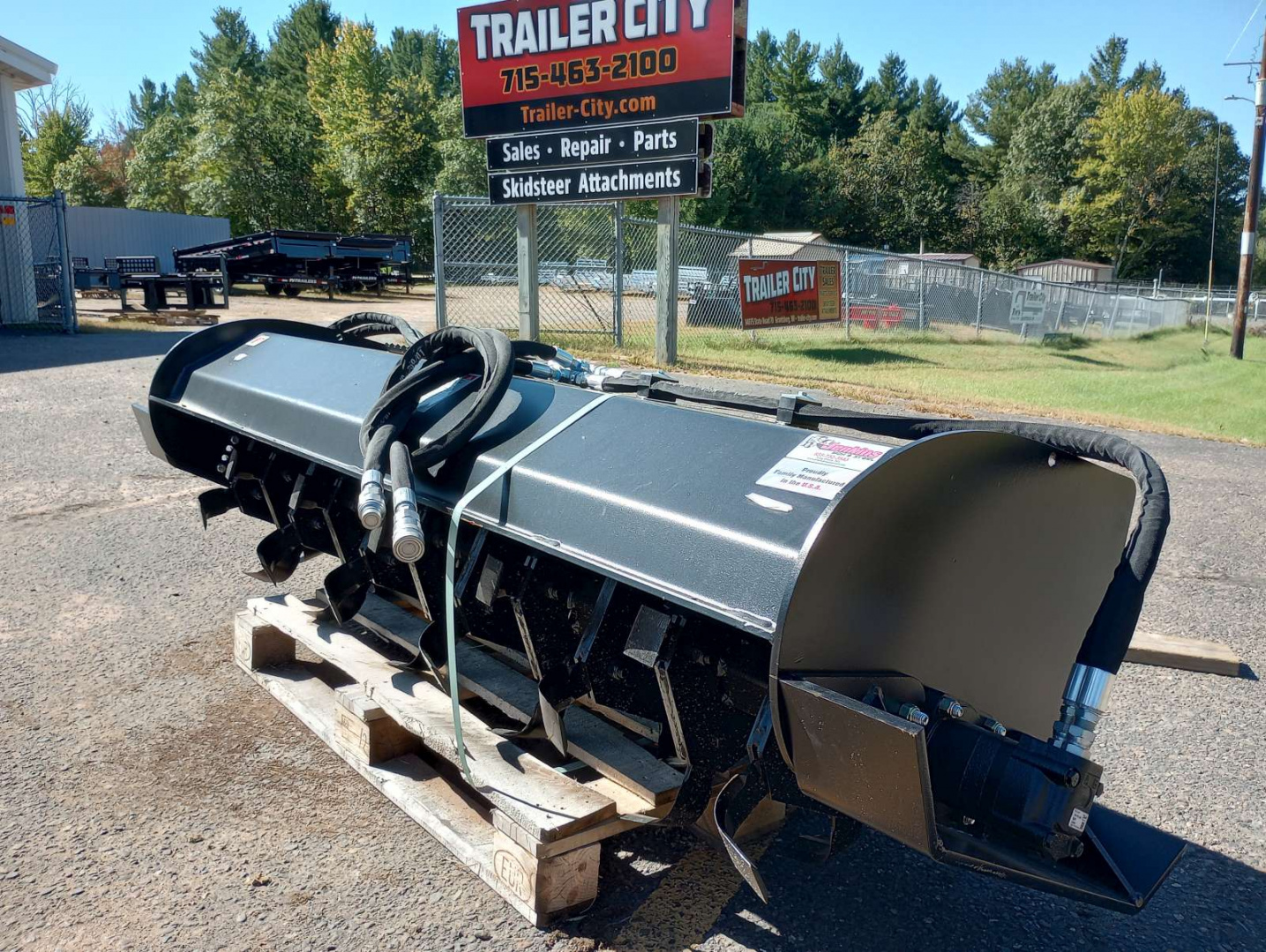 New 2025 Jenkins 6' Skidsteer Roto Tiller