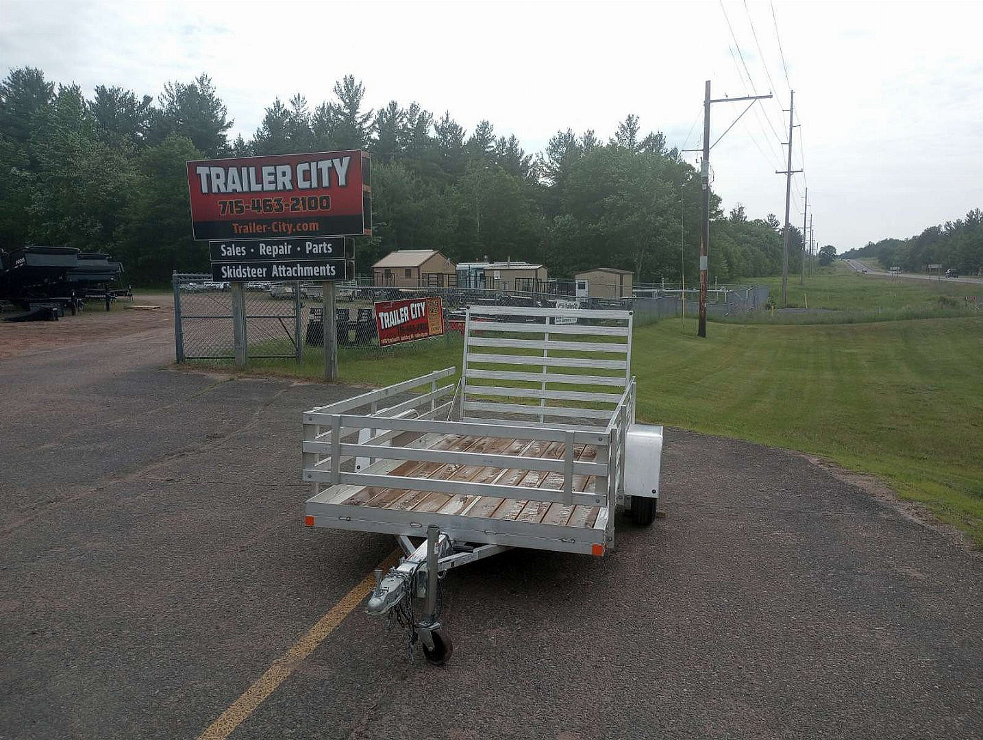 Used 2025 Bear Track 65"X10' Utility Trailer