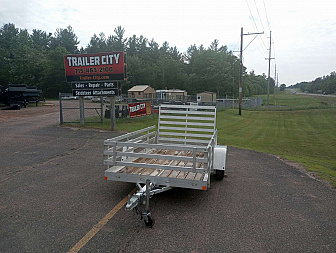 Used 2025 Bear Track 65 X10' Utility Trailer