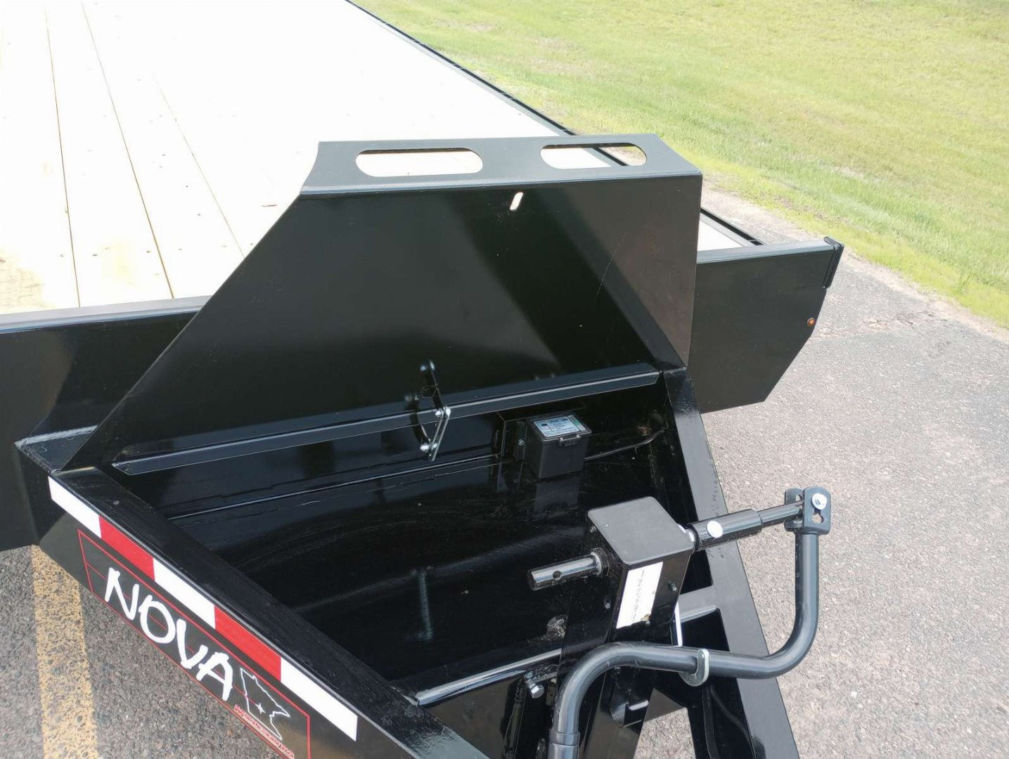 New 2025 Midsota NOVA ETO 24'x102" 8k Axles Deckover Trailer