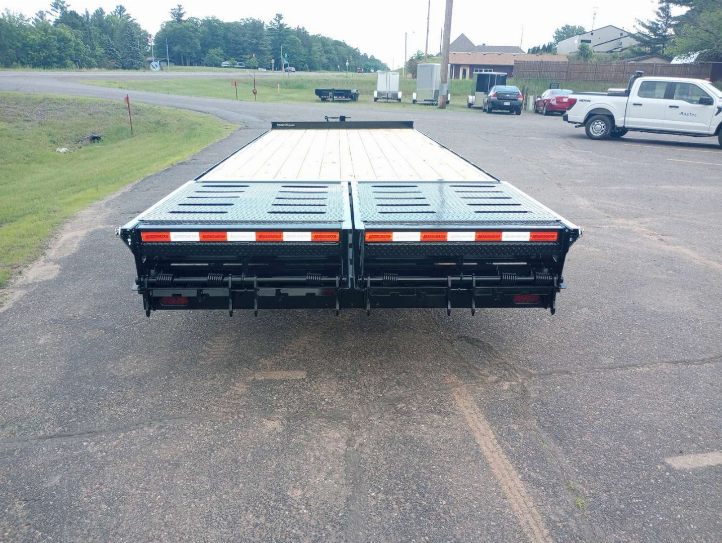 New 2025 Midsota NOVA ETO 24'x102" 8k Axles Deckover Trailer