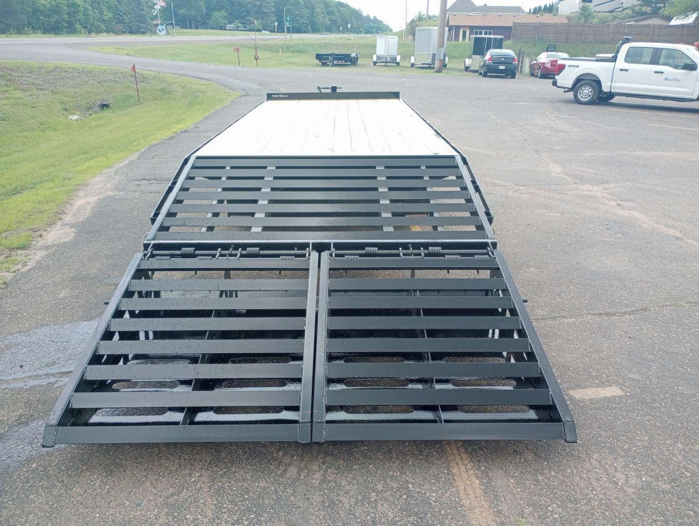 New 2025 Midsota NOVA ETO 24'x102" 8k Axles Deckover Trailer