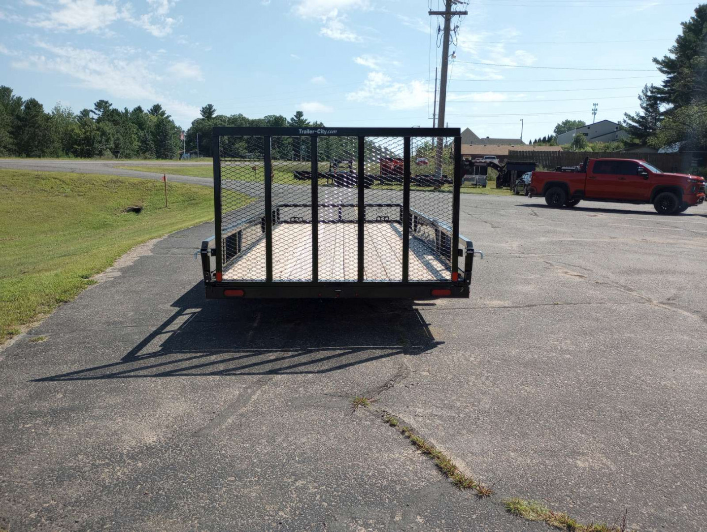 Used Midsota Nova Utility Trailer 82"x18' Tandem Axle