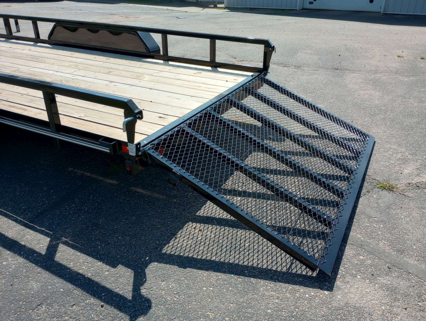 Used Midsota Nova Utility Trailer 82"x18' Tandem Axle