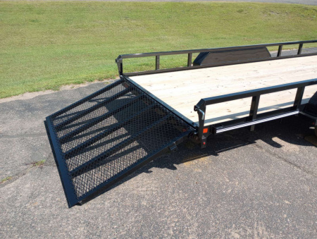 Used Midsota Nova Utility Trailer 82"x18' Tandem Axle