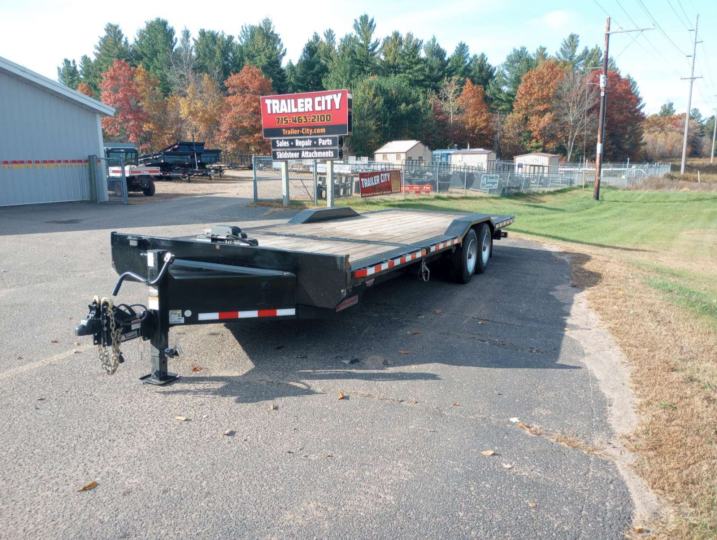 Used 2025 MIDSOTA TBWB-24 Equipment / Tilt Trailer