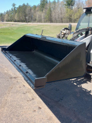 New 2025 Jenkins Iron and Steel 78  HD Skidsteer Bucket
