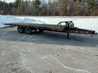 Used 2008 PJ TRAILERS 102  x 22' T8 Deckover Trailer