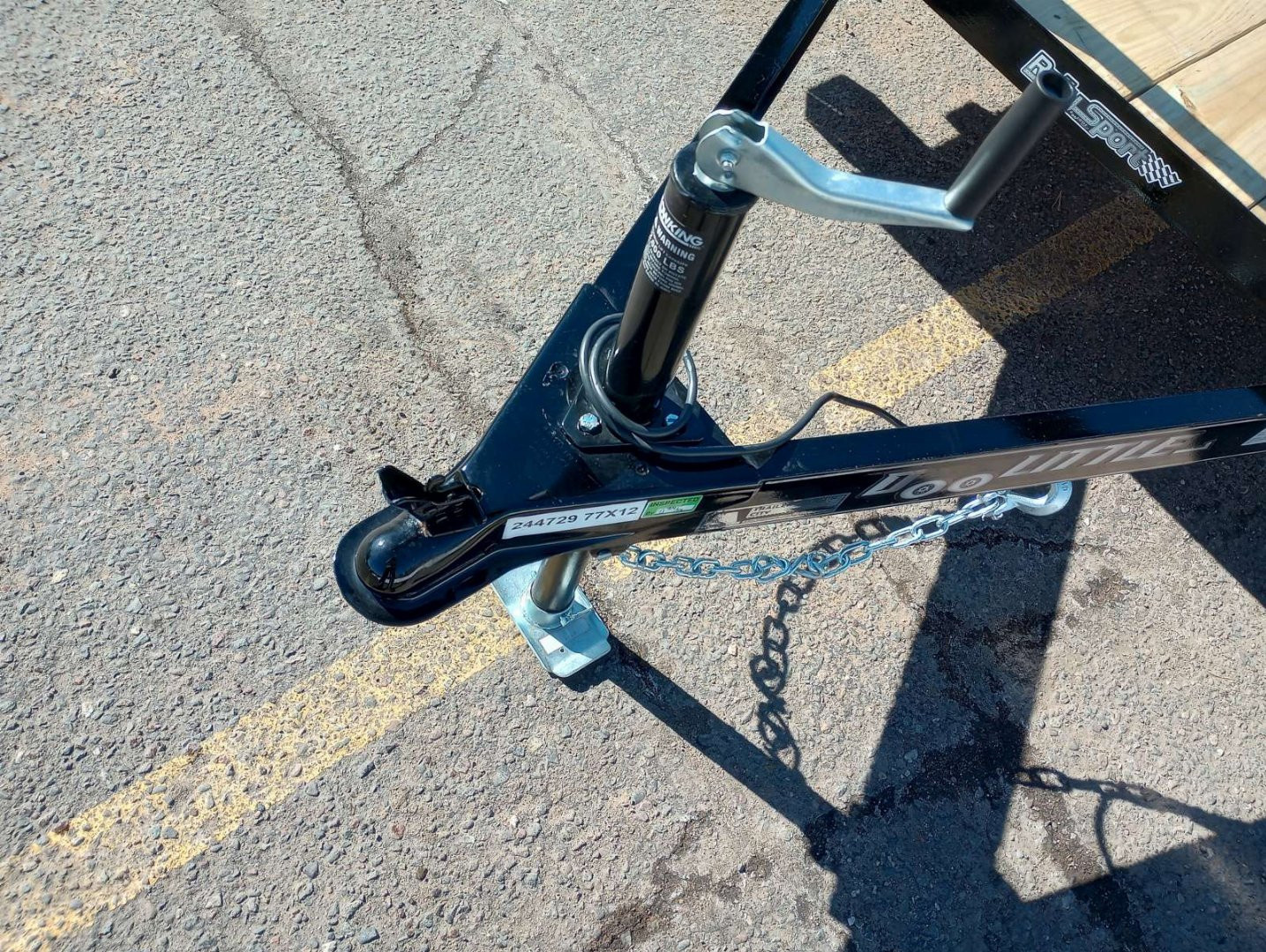 Used 2025 Doolittle Rally Sport Utility Trailer 77"x12'