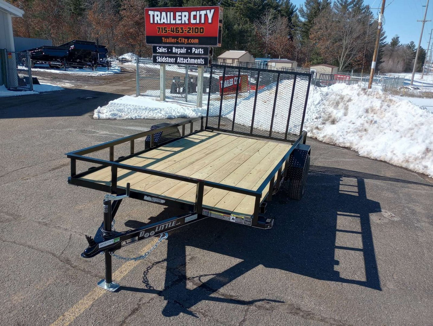 Used 2025 Doolittle Rally Sport Utility Trailer 77"x12'