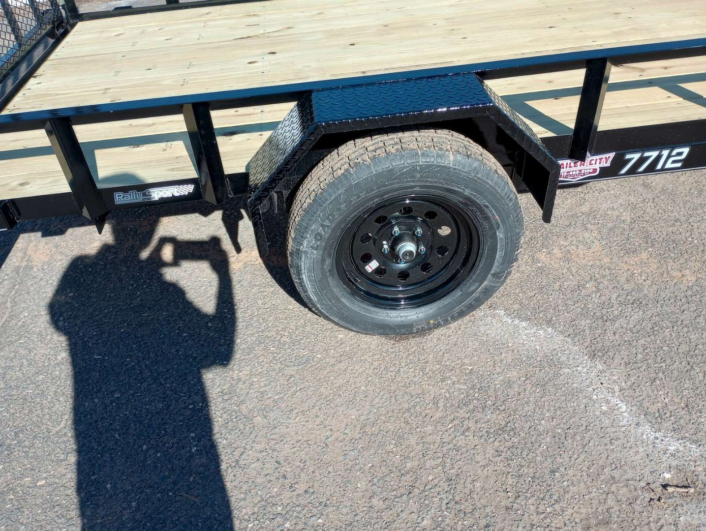 Used 2025 Doolittle Rally Sport Utility Trailer 77"x12'