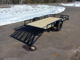 Used 2025 Doolittle Rally Sport Utility Trailer 77"x12'