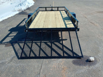 Used 2025 Doolittle Rally Sport Utility Trailer 77"x12'