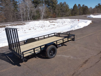 Used 2025 Doolittle Rally Sport Utility Trailer 77"x12'