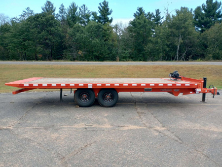 Used 2024 MIDSOTA TBO-22 Deckover Tilt Bed Trailer