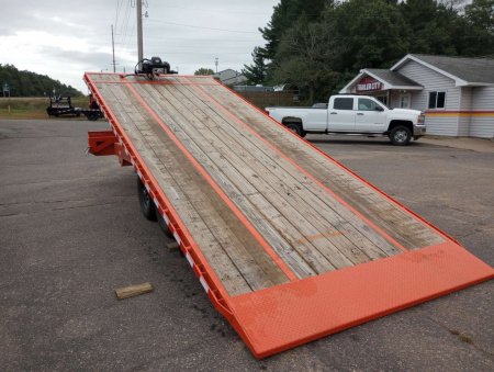 Used 2024 MIDSOTA TBO-22 Deckover Tilt Bed Trailer