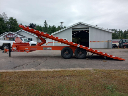 Used 2024 MIDSOTA TBO-22 Deckover Tilt Bed Trailer