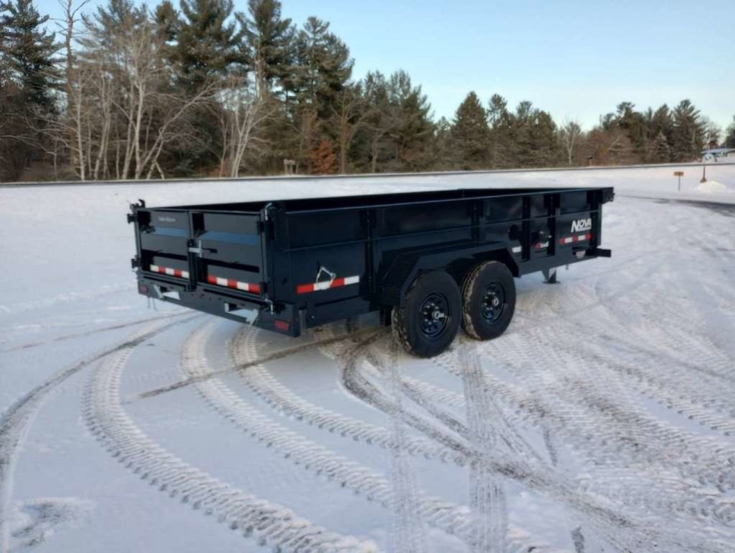 New 2025 Midsota Nova DT82-14K Dump Trailer