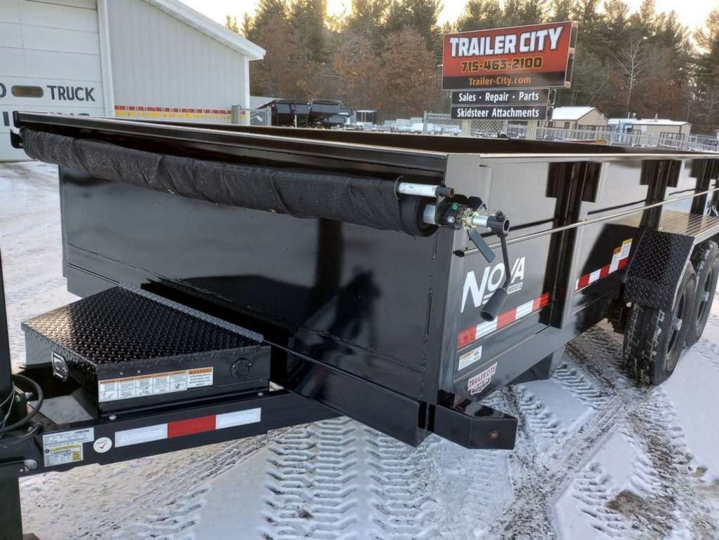 New 2025 Midsota Nova DT82-14K Dump Trailer