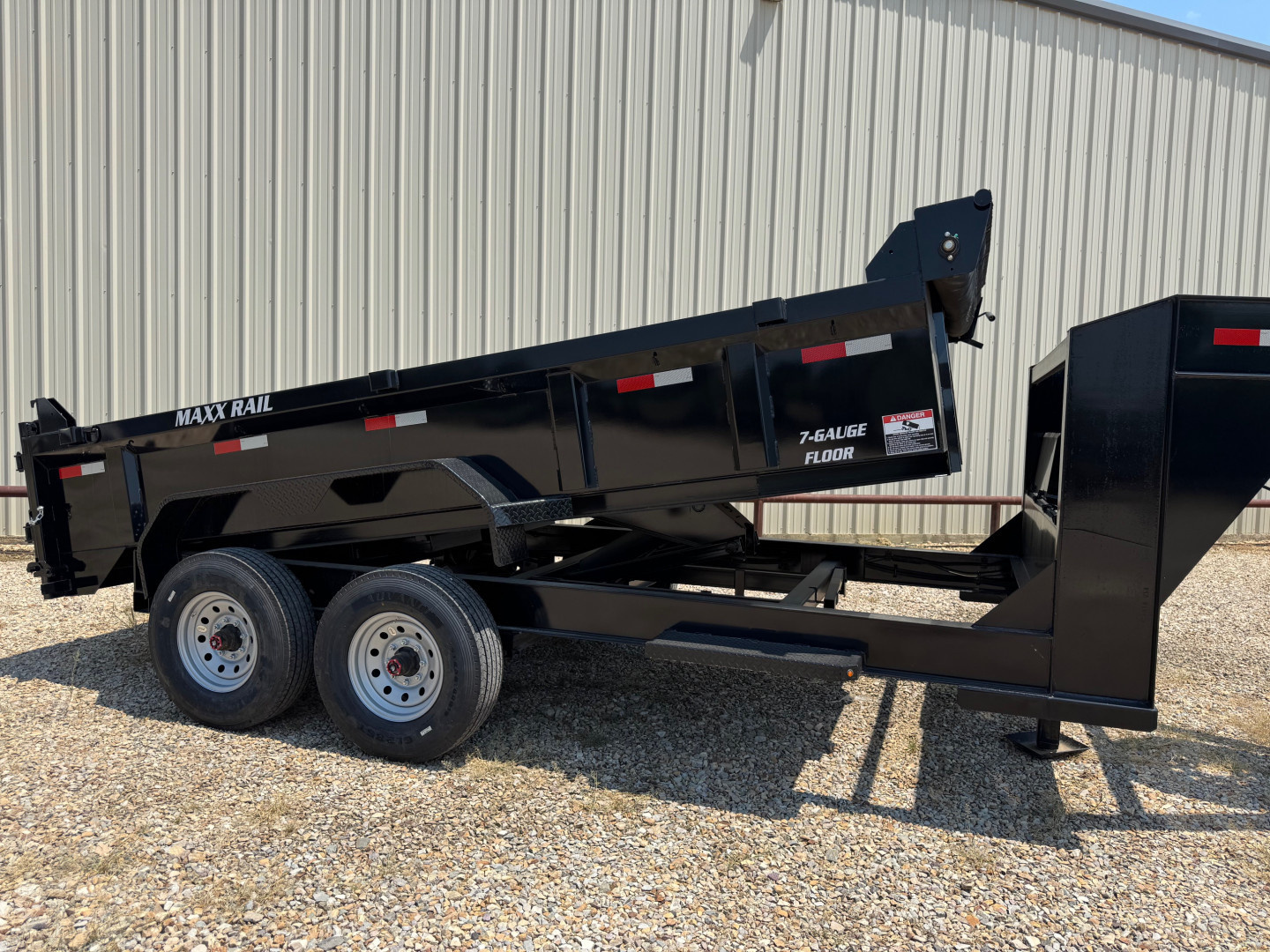 New 2026 Diamond T 83 in x 14 ft Lo-Pro Gooseneck 24 in Sides Dump Trailer, GVWR 14k Dump Trailer