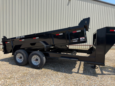 New 2026 Diamond T 83 in x 14 ft Lo-Pro Gooseneck 24 in Sides Dump Trailer, GVWR 14k Dump Trailer