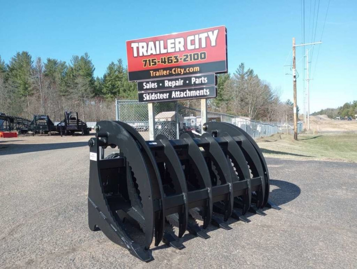 New 2026 Jenkins Iron and Steel Brush Grapple 66" Skid Steers