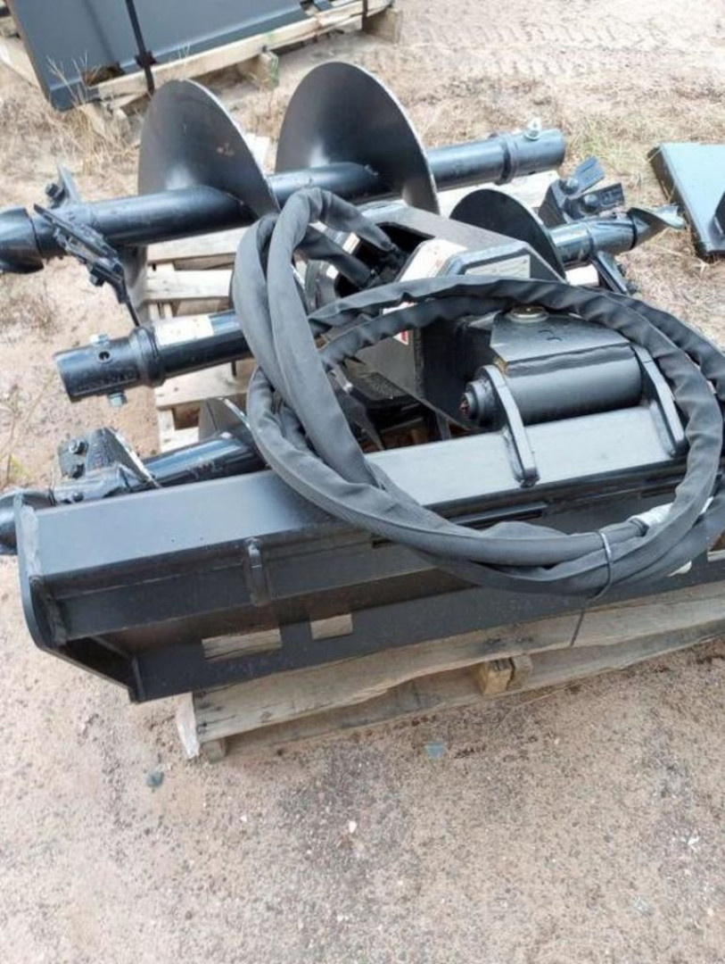 New 2025 Jenkins Iron and Steel Auger Combo Attachment