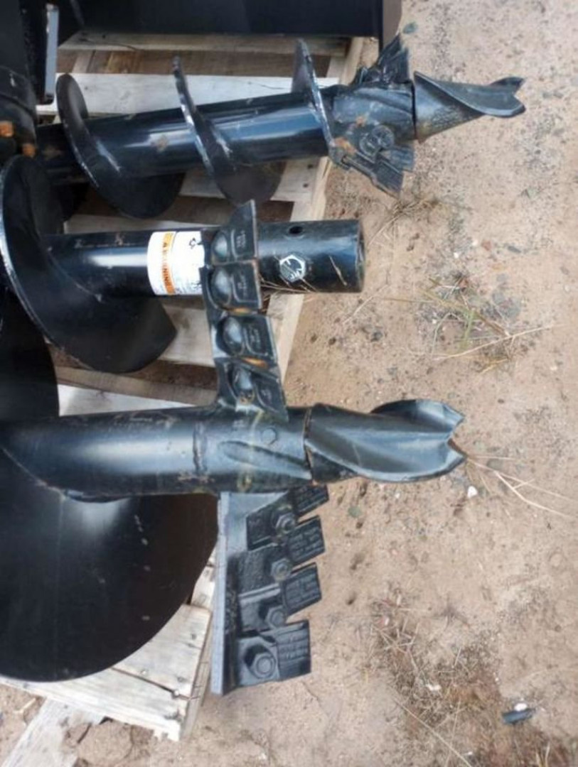 New 2025 Jenkins Iron and Steel Auger Combo Attachment