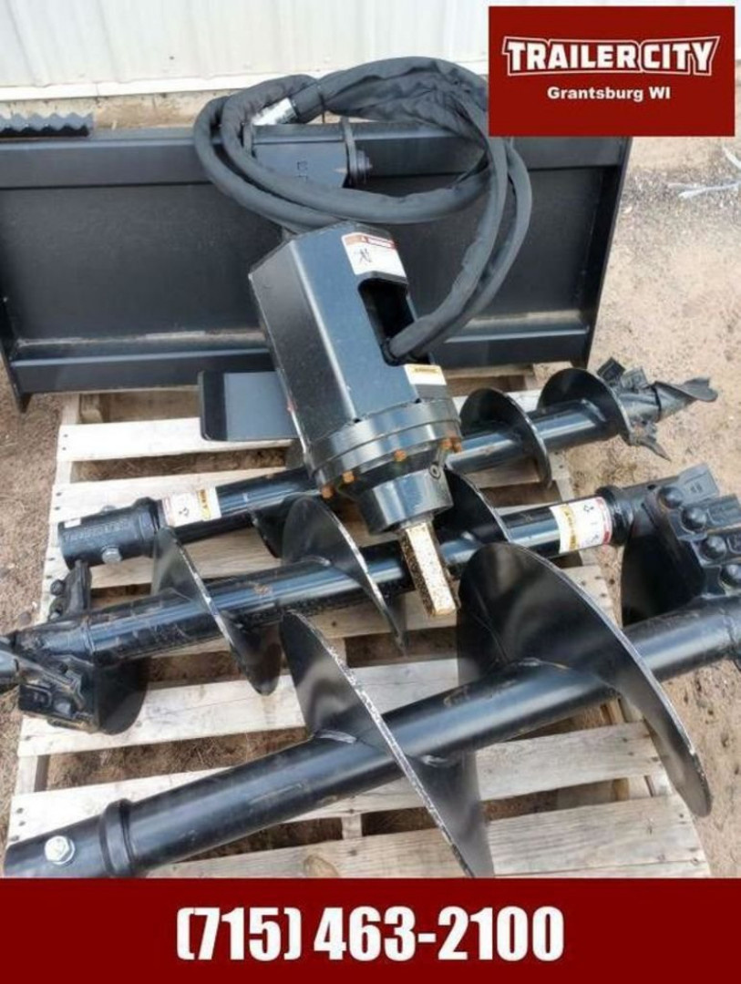 New 2025 Jenkins Iron and Steel Auger Combo Attachment