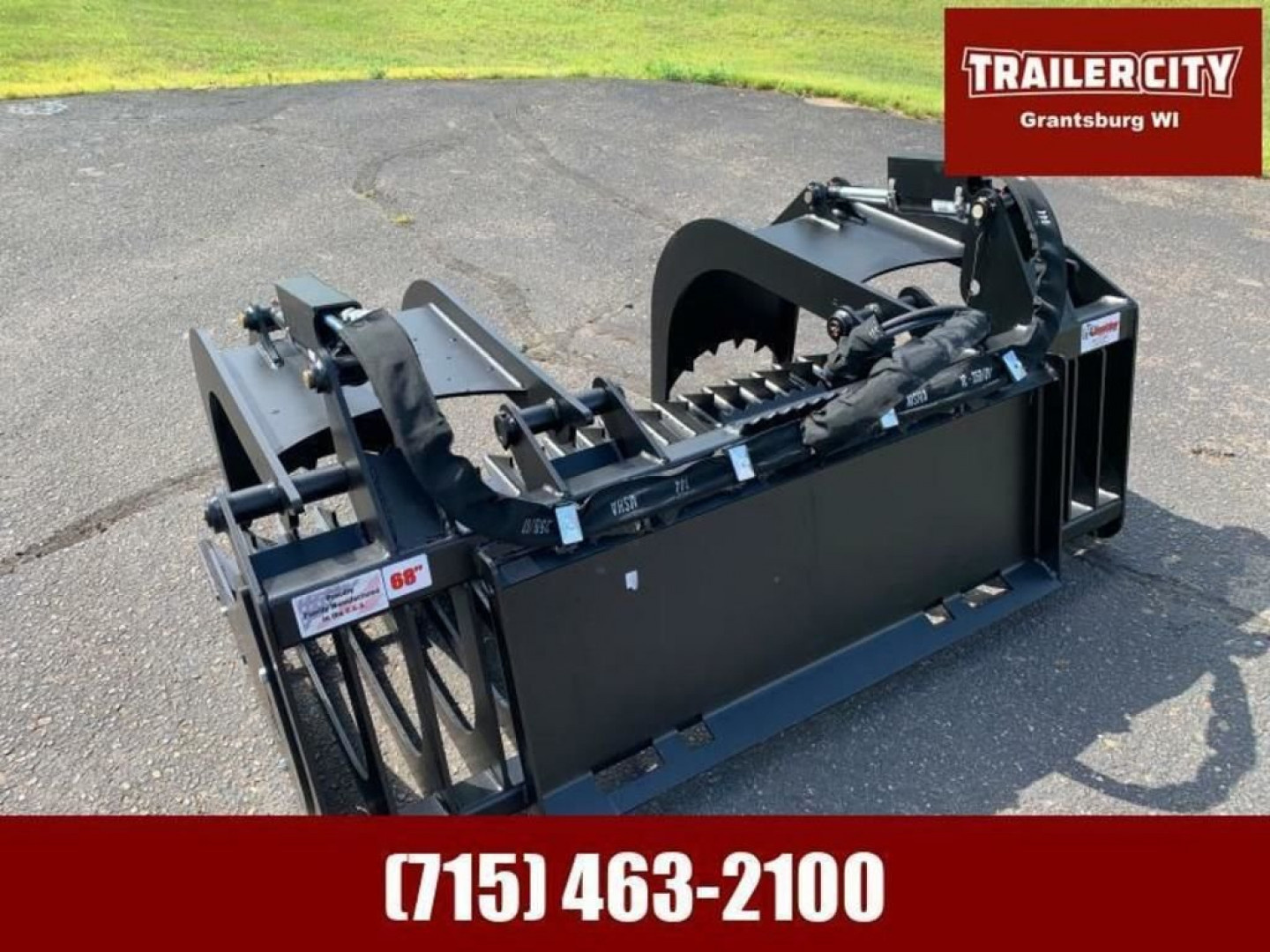 New 2025 Jenkins Iron and Steel 68" Skeleton Grapple Skid Steers