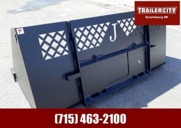 New 2024 Jenkins Iron and Steel 7' Snow Bucket