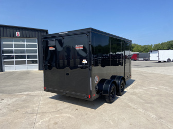 New United 14' UJ V-Nose Enclosed Cargo Trailer