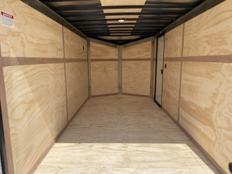 New United 14' UJ V-Nose Enclosed Cargo Trailer